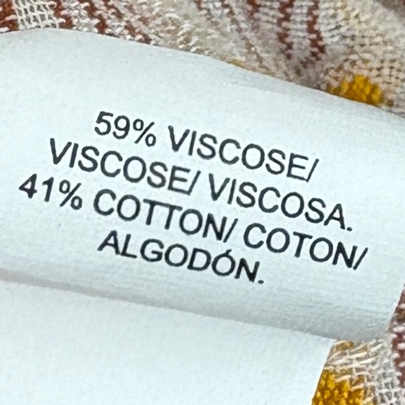 Lucky Brand Boho Striped Embroidered Peasant Blouse | Size Small - Picture 11 of 12